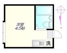 ライフピア高円寺北の間取り画像