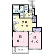 カルムデーアの間取り画像