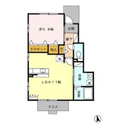 パークスクエア山室 Aの間取り画像