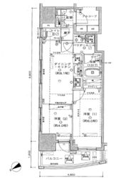 グランベル東京シークの間取り画像