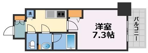 シャローズワン立売堀の間取り画像