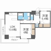 フォレステージュ谷町の間取り画像