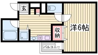 S-FORT神戸三宮北の間取り画像