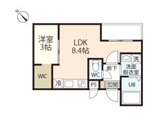 MOVE西原EASTの間取り画像