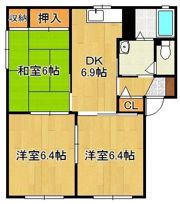 ディアス金丸 A棟の間取り画像