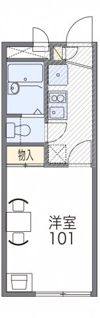 レオパレス豊中 北条の間取り画像