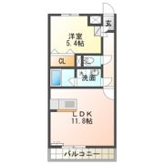 メルローズ寿北Ⅱの間取り画像