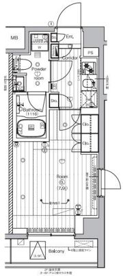 PREMIUM CUBE 王子神谷の間取り画像