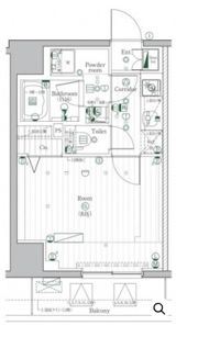 PREMIUMCUBE駒込の間取り画像