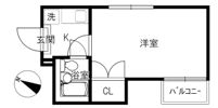 パーソンコートの間取り画像