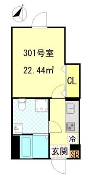CFジオーレ西小岩5丁目の間取り画像