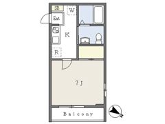 ベルリード大通り公園南の間取り画像