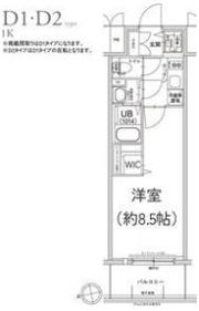 エスリード今池ルミナスの間取り画像