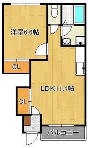 どんどんハウスIIの間取り画像