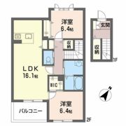 ボナールコート伴東の間取り画像