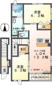クオーレの間取り画像