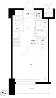 ルーブル中野坂上参番館の間取り画像