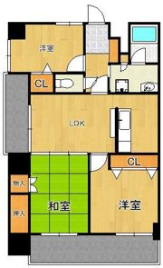 グリーンピア徳力IIの間取り画像