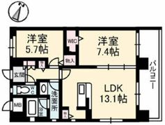 リアルエステート東原タワーの間取り画像