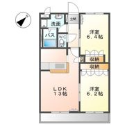 アプリコットの間取り画像