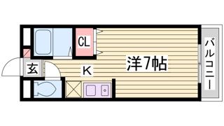 美野丘ハイツの間取り画像