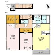 コンソラーレ カーサ Cの間取り画像