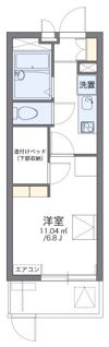 レオパレスE サクセスの間取り画像