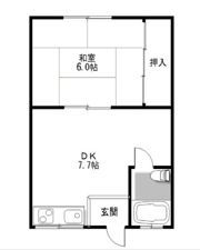 ドル深江の間取り画像