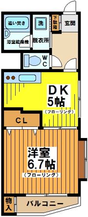 エックスアンの間取り画像