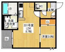 Regalest La Nobleの間取り画像
