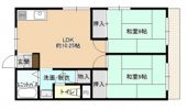 高尾ハイツの間取り画像
