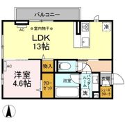 D-ROOM omotechoの間取り画像