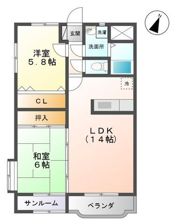 ユーミー堀川の間取り画像