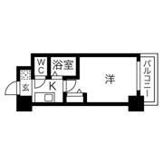 エルミタージュ難波南Ⅶの間取り画像