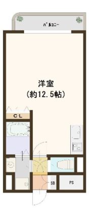 エスタブレ南森町の間取り画像