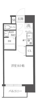 MV.imp大阪鶴橋の間取り画像
