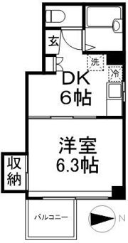 プリザントセキネの間取り画像