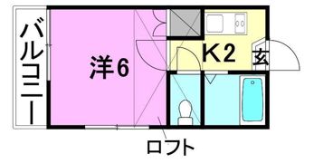 プリオール中村の間取り画像