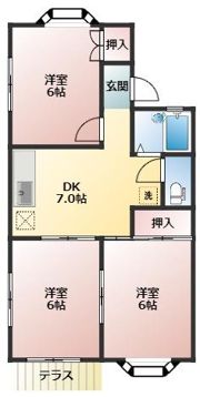 フラッツコムの間取り画像