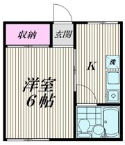 瀬山ハイツの間取り画像