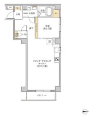 タイズ住吉の間取り画像