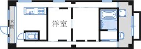 ベルトゥリー水木通の間取り画像