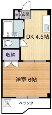 メゾンドール佐藤の間取り画像