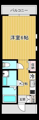 LYNX志茂の間取り画像