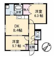 グランドメゾンユイット 一番館の間取り画像