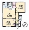 グランドメゾンユイット 一番館の間取り画像