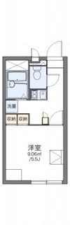 レオパレスR&Jの間取り画像