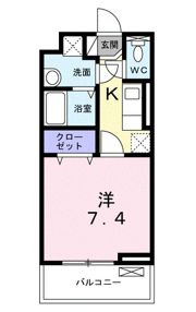 ブレイブ・ブロッサムの間取り画像