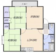 ディアス岡本の間取り画像