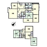 山北戸建の間取り画像